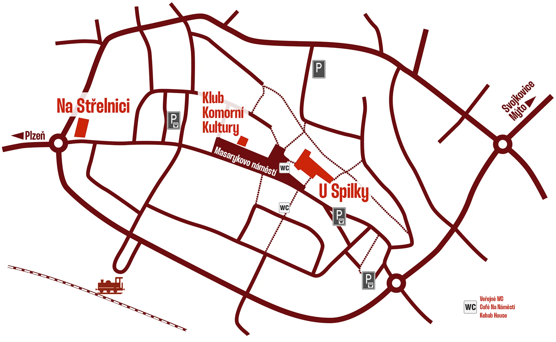 Mapa festivalu Mapa festivalu